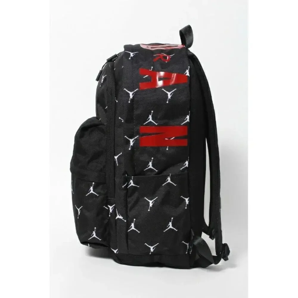 Nike Air Jordan Air Patrol Backpack Jumpman Unisex L Bag Black 9A0172 W0G NEW
